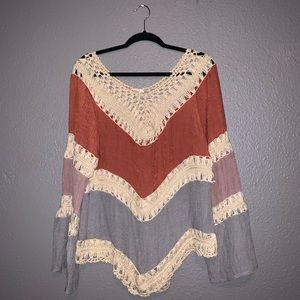 NWOT Crotchet Blouse